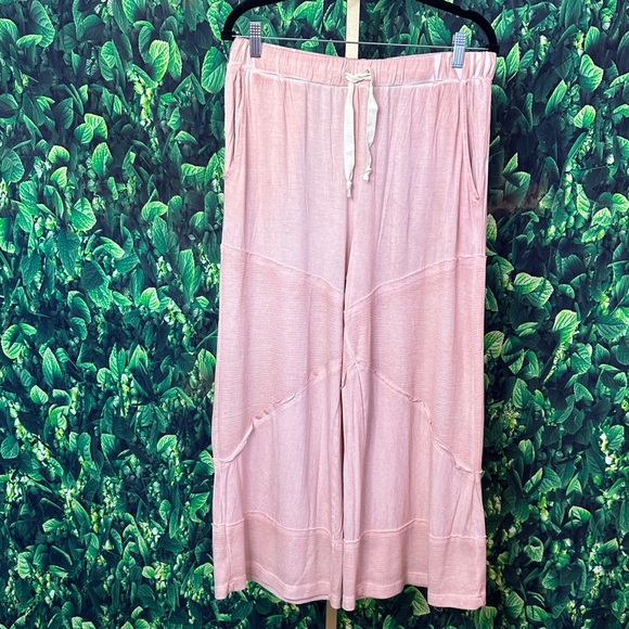 POL Light Pink Wide-Leg Pants - Picture 5 of 5